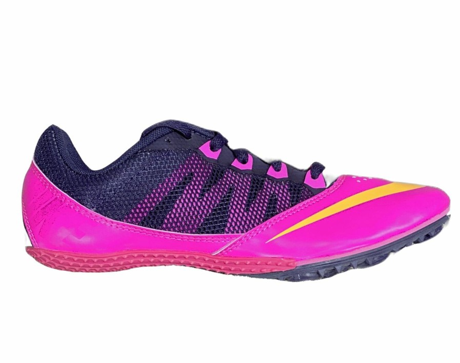 Footwear * | Nike Women'S Zoom Rival S 7 Track Spike (685 Pink Foil/Laser Orange- Purple Dynasty)