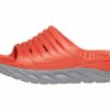 Footwear * | Hoka Men'S Ora Recovery Slide (Mrwdv Mandarin Red)