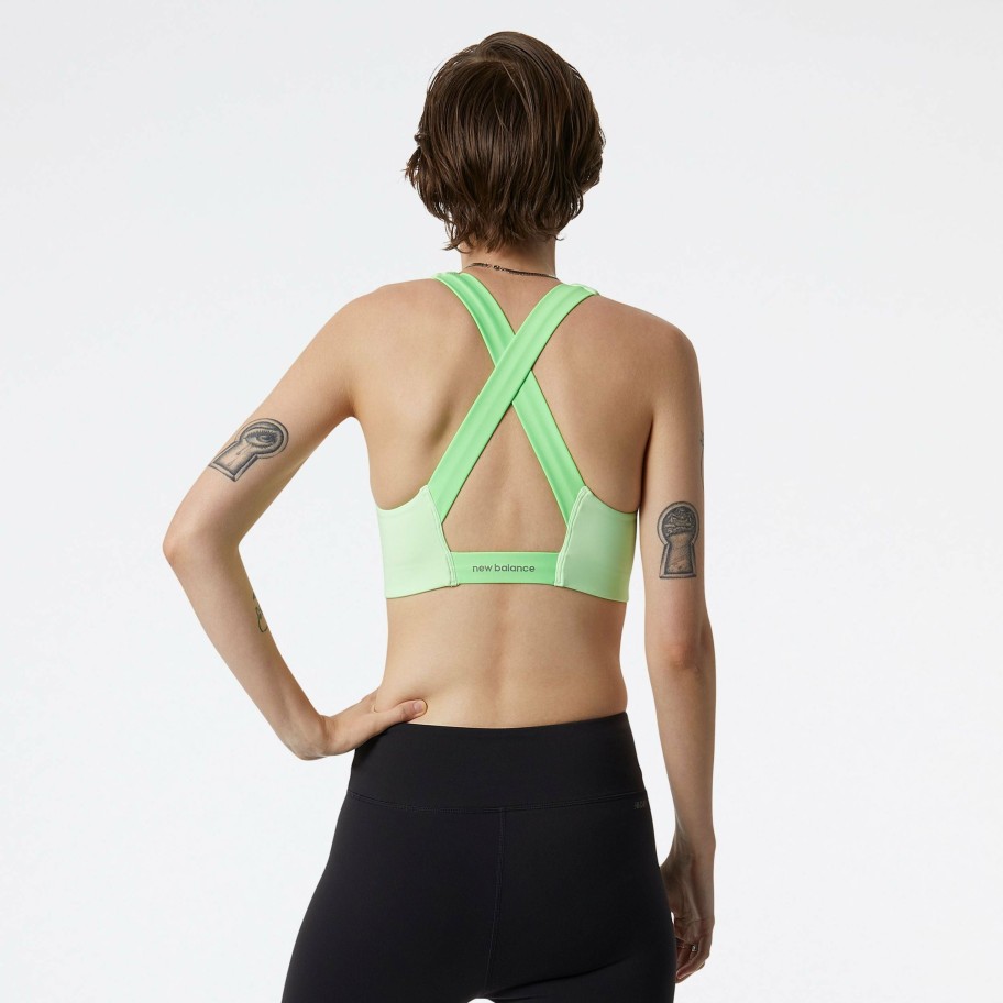 Bras * | Women'S New Balance Fuel Bra Wb11044-Vsg