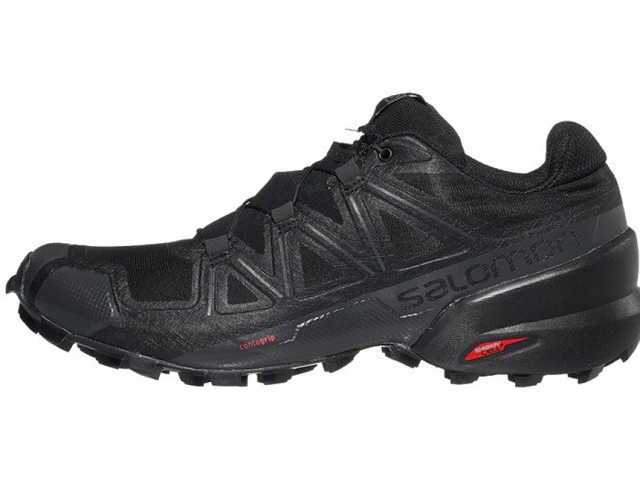 Footwear * | Salomon Men'S Speedcross 5 (Black/Black/Phantom)