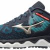 Footwear * | Mizuno Men'S Wave Horizon 5 (537A India Ink/Platinum Gold)