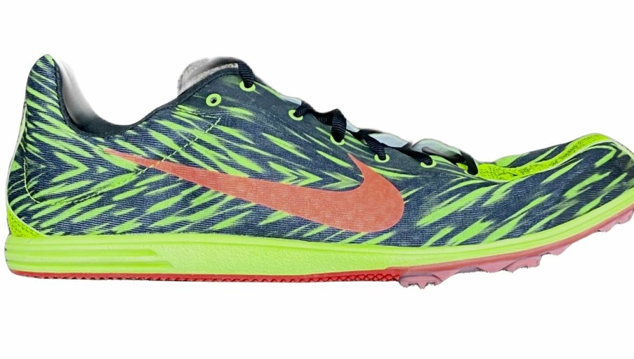 Footwear * | Nike Unisex Zoom Rival D 8 (306 Electric Green/Hyper Punch-Black)