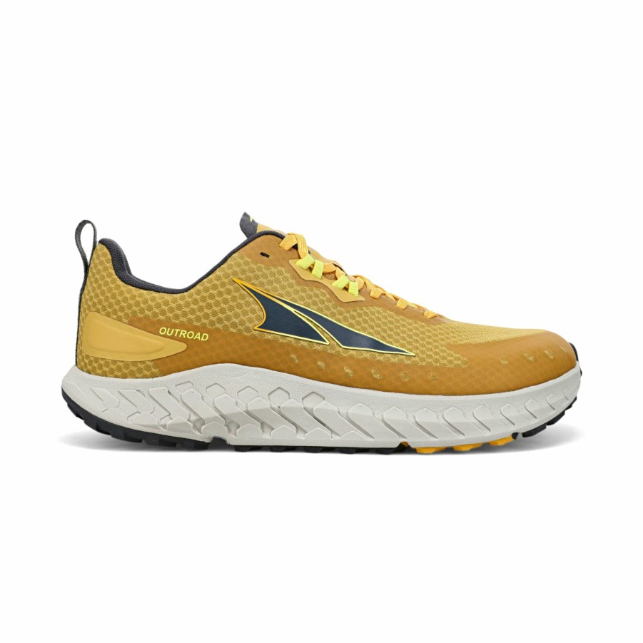 Footwear * | Altra Men'S Outroad (270 Gray/Yellow)