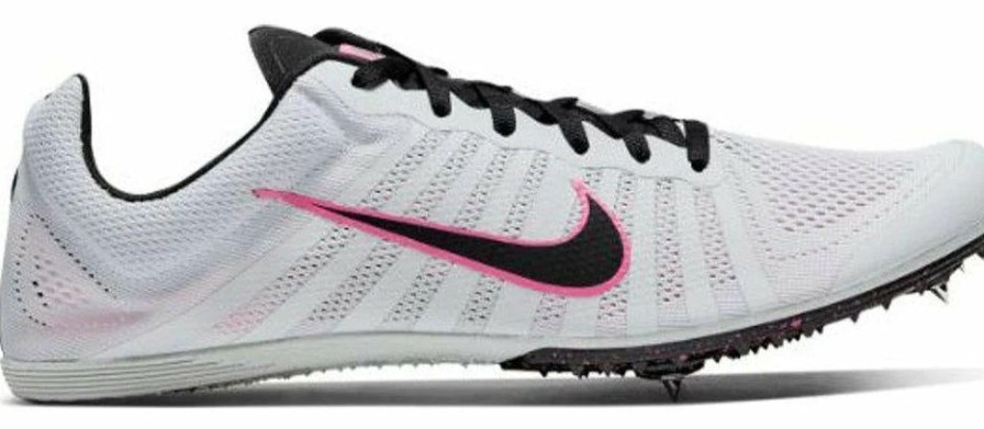 Footwear * | Nike Unisex Zoom D Track Spike (002 Pure Platinum/Black-Pink Blast)