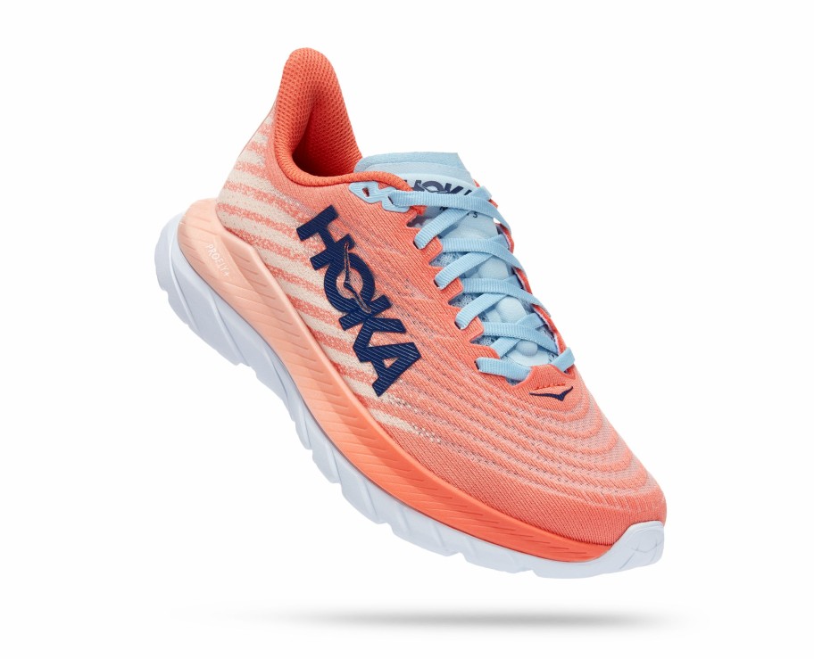 Footwear * | Hoka Women'S Mach 5 (Cppf Camellia/Peach Parfait)