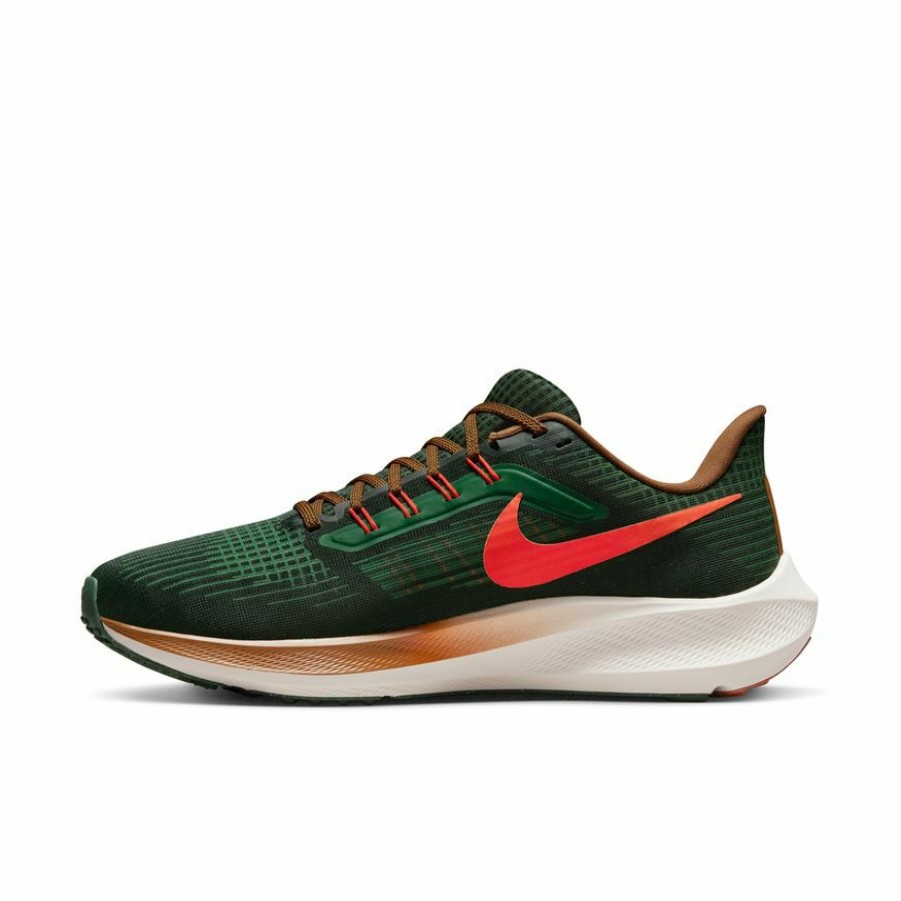 Footwear * | Nike Men'S Air Zoom Pegasus 39 A.I.R Hola Lou (300 Gorge Green/Ale Brown/Team Orange)