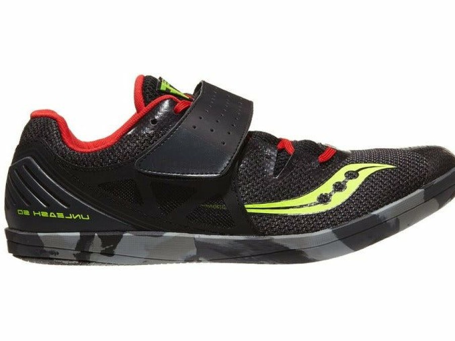 Footwear * | Saucony Unisex Unleash Sd2 (2 Black/Red)