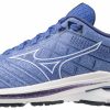 Footwear * | Mizuno Women'S Wave Inspire 18 (Ab00 Amparo Blue/White)