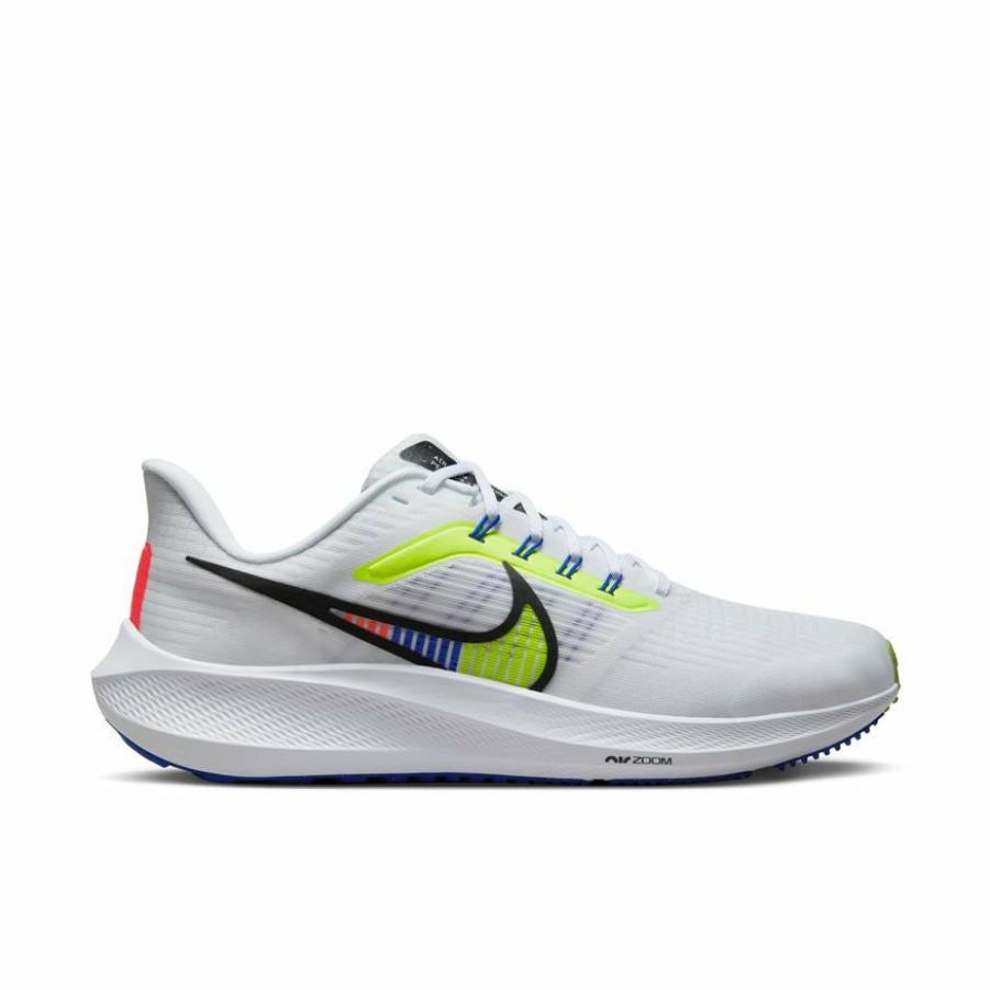 Footwear * | Nike Men'S Air Zoom Pegasus 39 Premium (100 White/Black/Summit White/Volt)