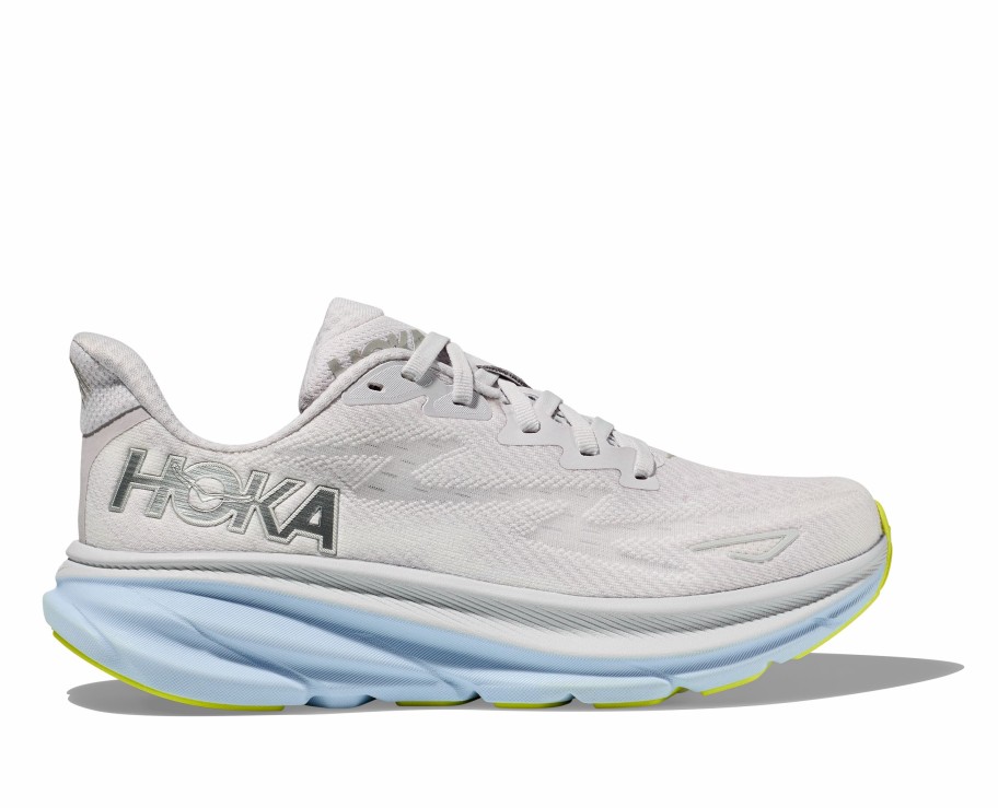 Footwear * | Hoka Women'S Clifton 9 Wide (Nciw Nimbus Cloud/Ice Water)