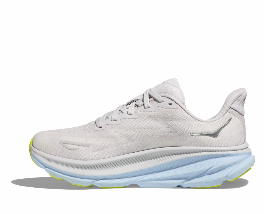 Footwear * | Hoka Women'S Clifton 9 Wide (Nciw Nimbus Cloud/Ice Water)