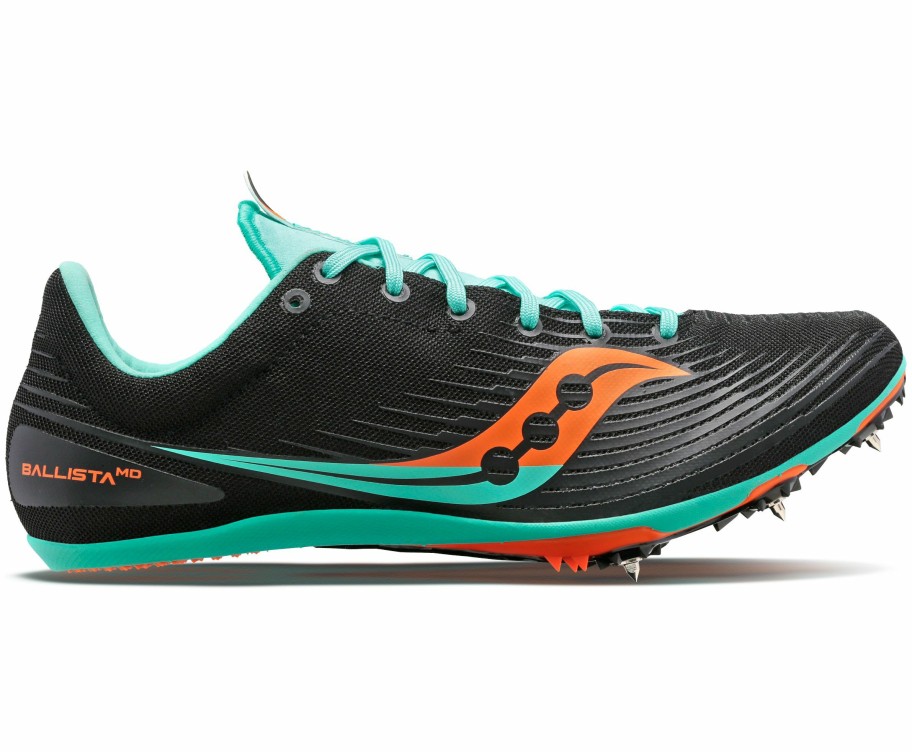 Footwear * | Saucony Women'S Ballista Md (26 Black/Cool Mint)