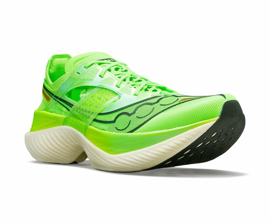 Footwear * | Saucony Men'S Endorphin Elite (30 Slime)