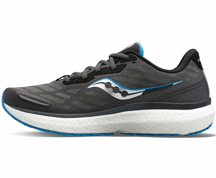 Footwear * | Saucony Men'S Triumph 19 (15 Shadow/Topaz)