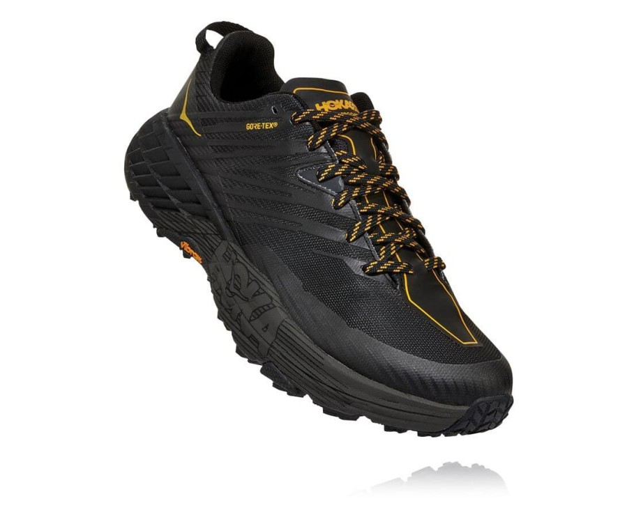 Footwear * | Hoka Men'S Speedgoat 4 Gtx (Adgg Anthracite/Dark Gull Grey)