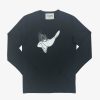 Iceberg * | Iceberg Duck L/S Shirt Jersey Black White