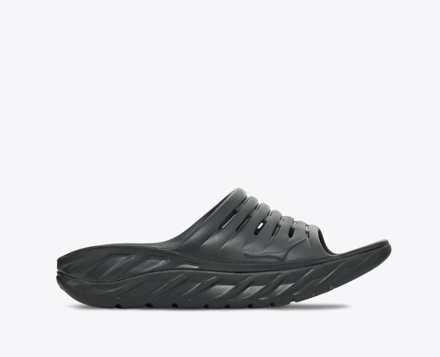 Sandals * | Unisex Hoka Ora Recovery Slide 1134527-Blk