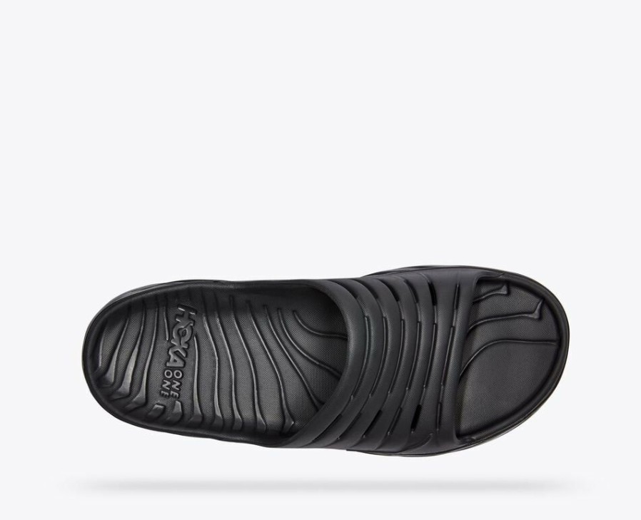 Sandals * | Unisex Hoka Ora Recovery Slide 1134527-Blk