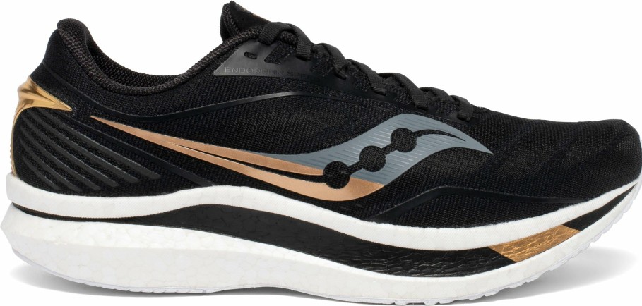 Footwear * | Saucony Men'S Endorphin Speed (40 Black/Gold)