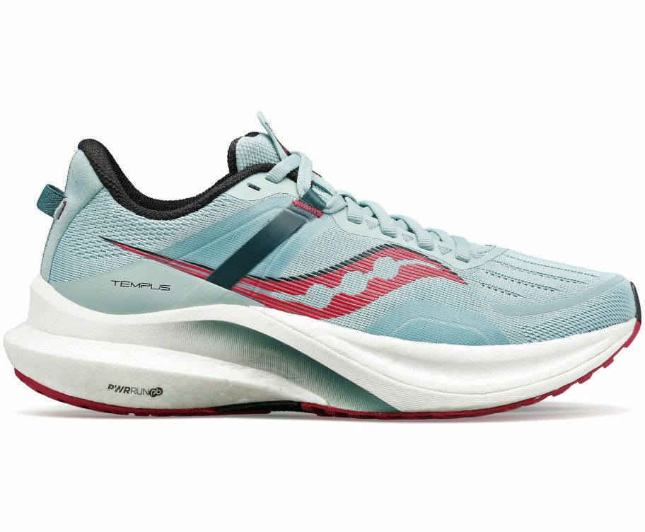 Footwear * | Saucony Women'S Tempus (18 Mineral/Rose)