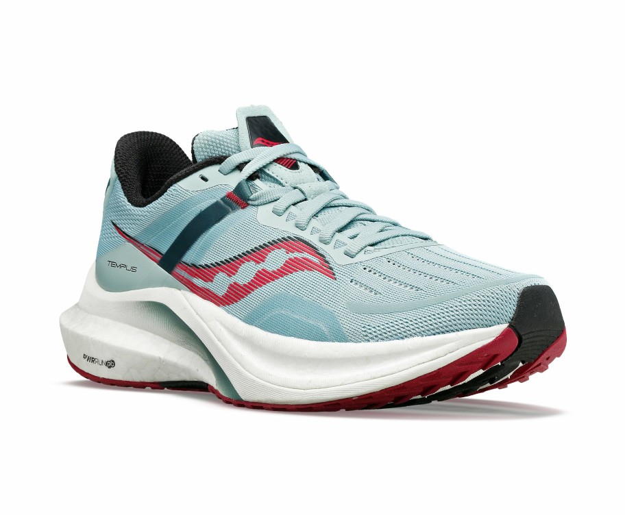 Footwear * | Saucony Women'S Tempus (18 Mineral/Rose)