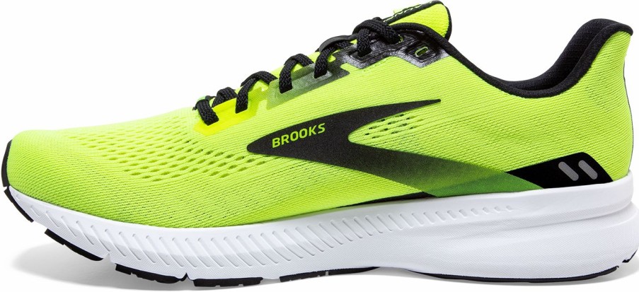 Footwear * | Brooks Men'S Launch 8 (774 Nightlife/Black/White)