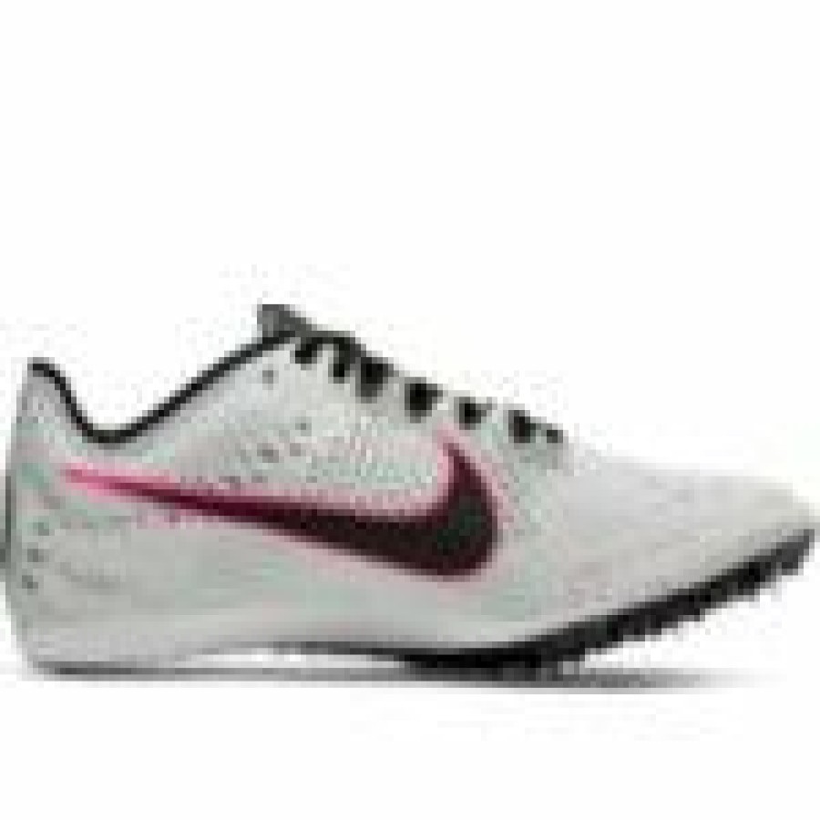 Footwear * | Nike Unisex Zoom Victory 3 (002 Pure Platinum/Black-Pink Blast)