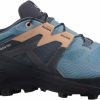 Footwear * | Salomon Women'S Wildcross 2 Gtx (Bluestone / Ebony / Sirocco)