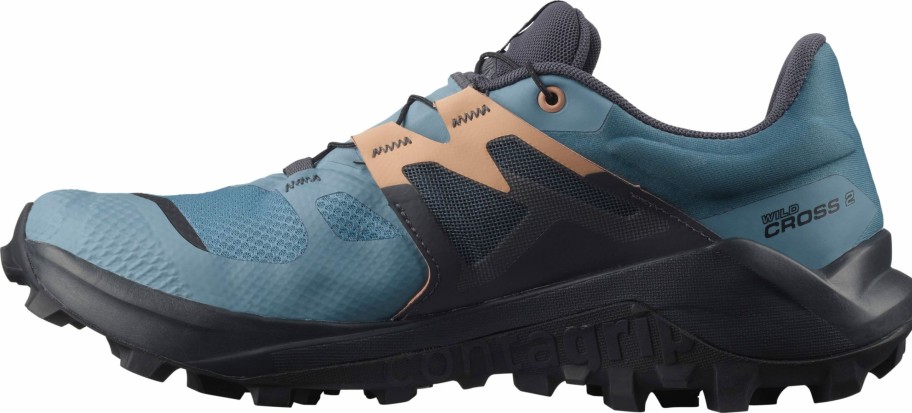 Footwear * | Salomon Women'S Wildcross 2 Gtx (Bluestone / Ebony / Sirocco)