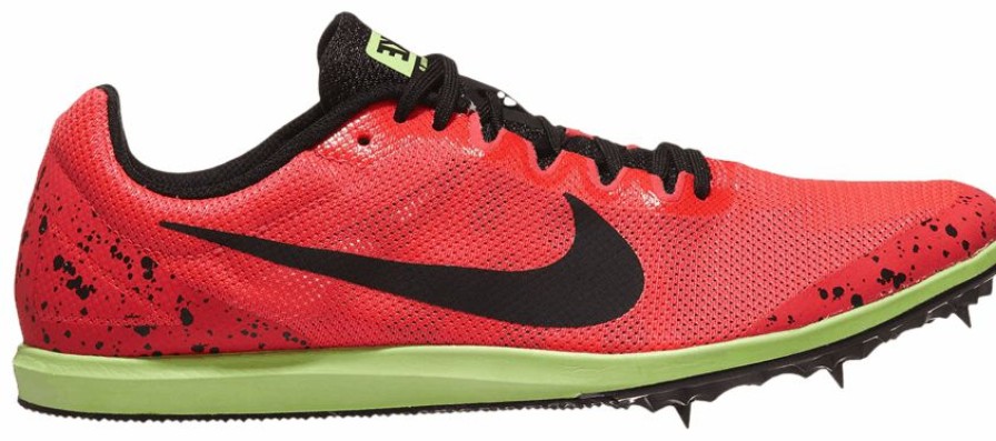 Footwear * | Nike Unisex Zoom Rival D 10 Track Spike (663 Red Orbit/Lime)