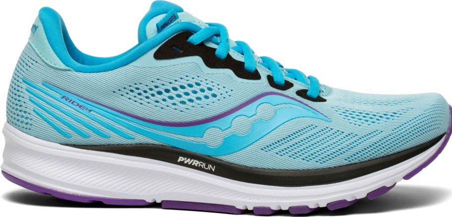 Footwear * | Saucony Women'S Ride 14 (20 Powder/Concord)