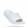 Footwear * | Hoka Unisex Ora Recovery Slide (Wwh White/White)