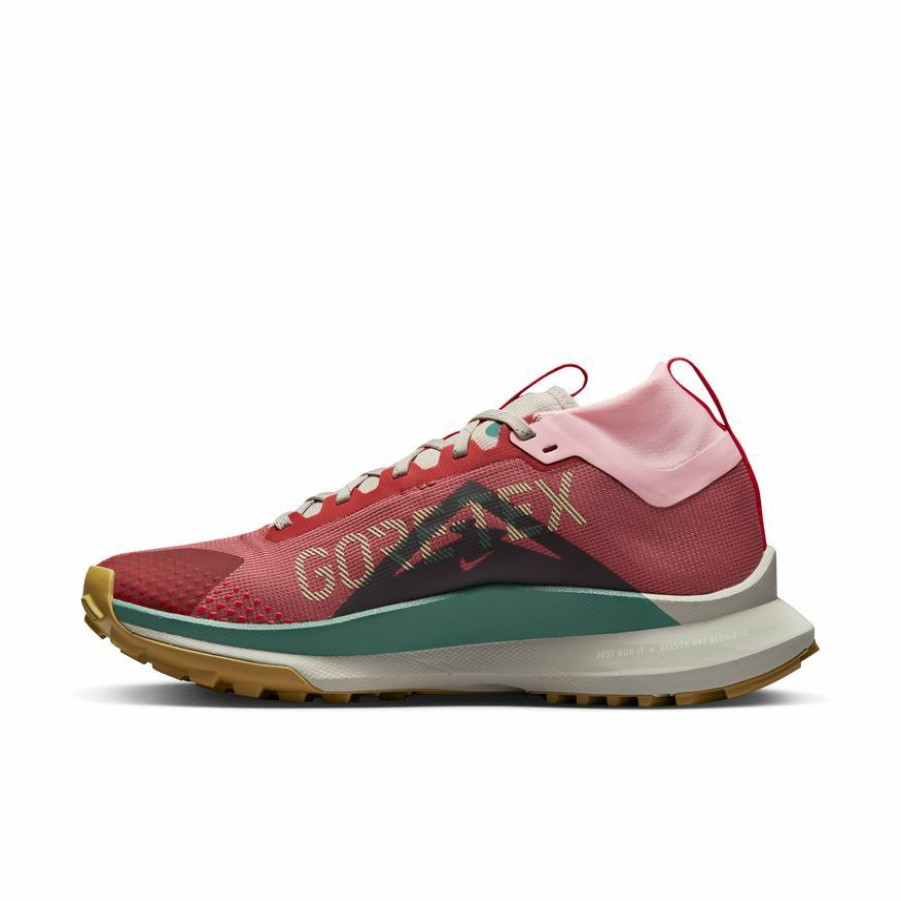 Footwear * | Nike Women'S React Pegasus Trail 4 Gore-Tex (600 Canyon Rust/Barely Volt/Medium Soft Pink)