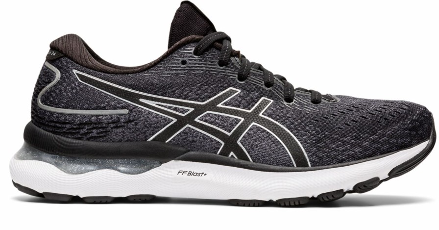 Footwear * | Asics Women'S Gel-Nimbus 24 (001 Black/Pure Silver)