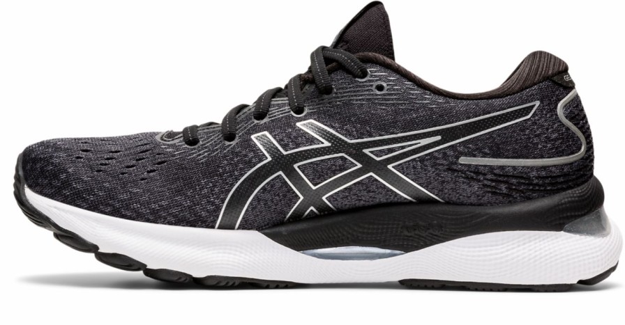 Footwear * | Asics Women'S Gel-Nimbus 24 (001 Black/Pure Silver)