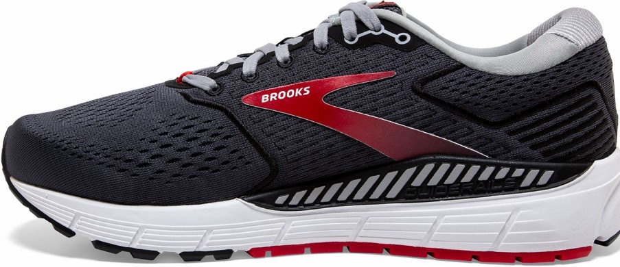 Footwear * | Brooks Men'S Beast '20 (019 Blackened Pearl/Black/Red)