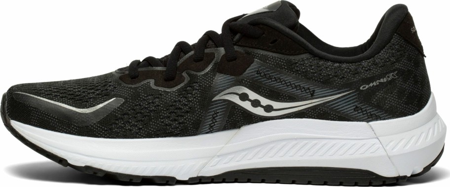 Footwear * | Saucony Men'S Omni 20 (10 Black/White)