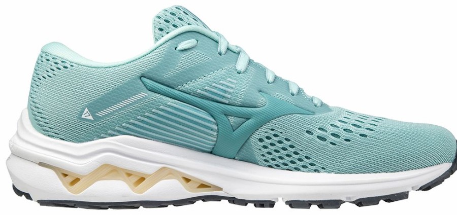 Footwear * | Mizuno Women'S Wave Inspire 17 (5A54 Eggshell Blue/Dusty Turquoise)