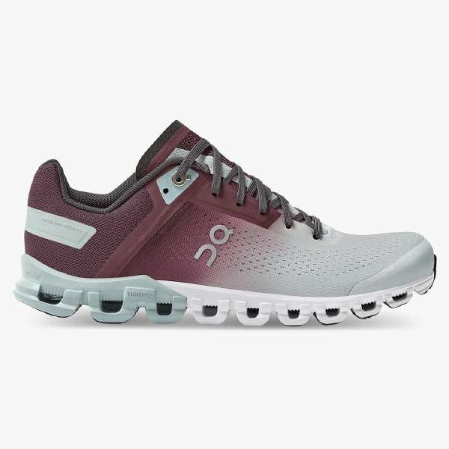 Footwear * | On Women'S Cloudflow 3 (Mulberry/Mineral)