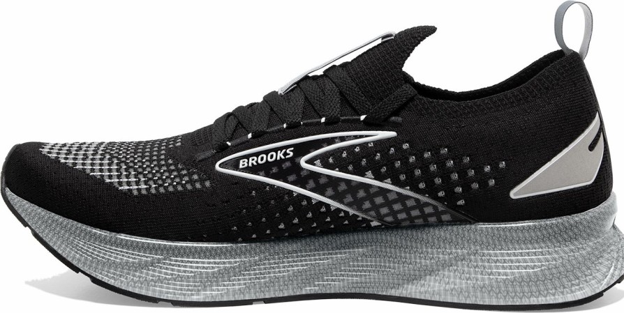 Footwear * | Brooks Men'S Levitate Stealthfit 6 (046 Black/Grey/Oyster)