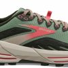 Footwear * | Brooks Women'S Cascadia 16 (394 Basil/Duffel Bag/Coral)