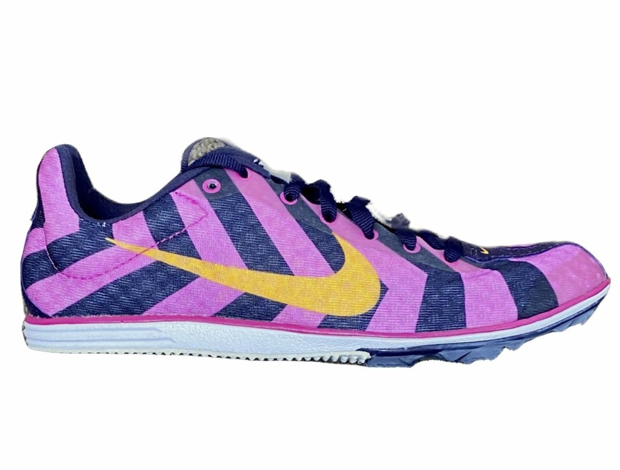 Footwear * | Nike Women'S Zoom Rival D 8 (685 Pink Foil/Lazer Orange-Purple Dynasty)