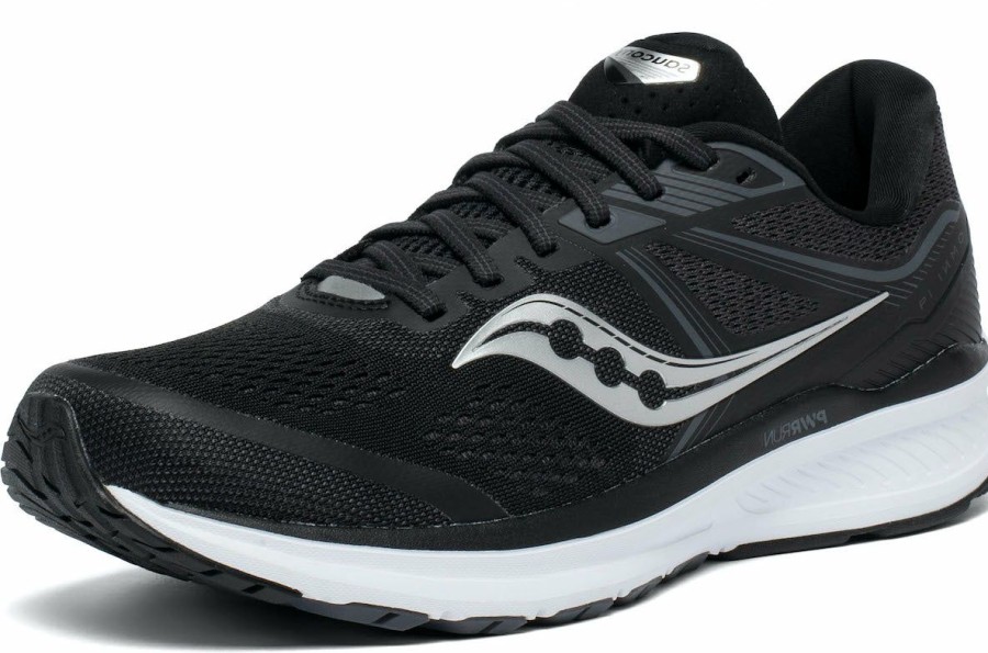 Footwear * | Saucony Men'S Omni 19 Wide (40 Black/White)