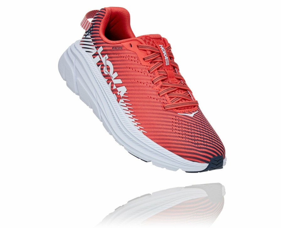 Footwear * | Hoka Women'S Rincon 2 (Hcwh Hot Coral/White)