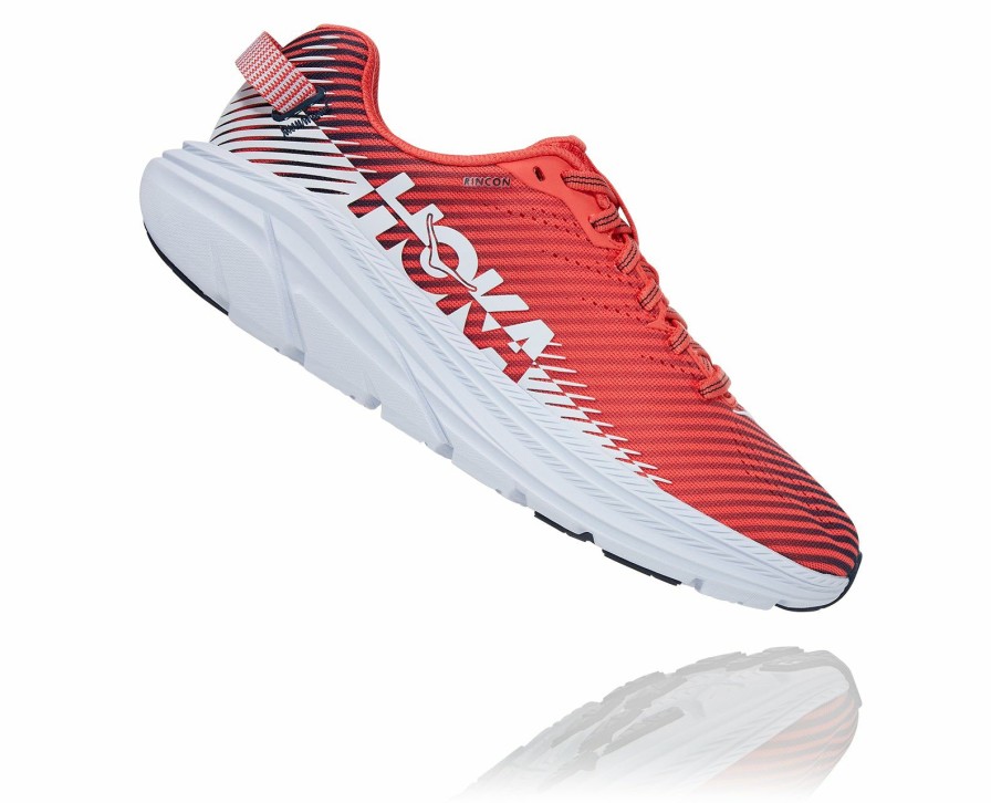 Footwear * | Hoka Women'S Rincon 2 (Hcwh Hot Coral/White)