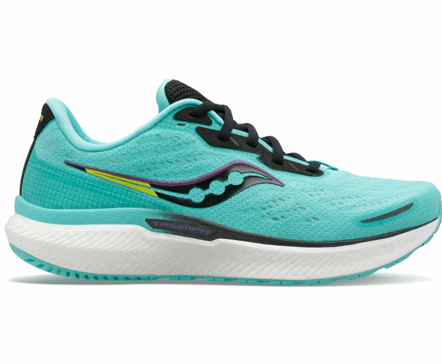 Footwear * | Saucony Women'S Triumph 19 (26 Cool Mint/Acid)