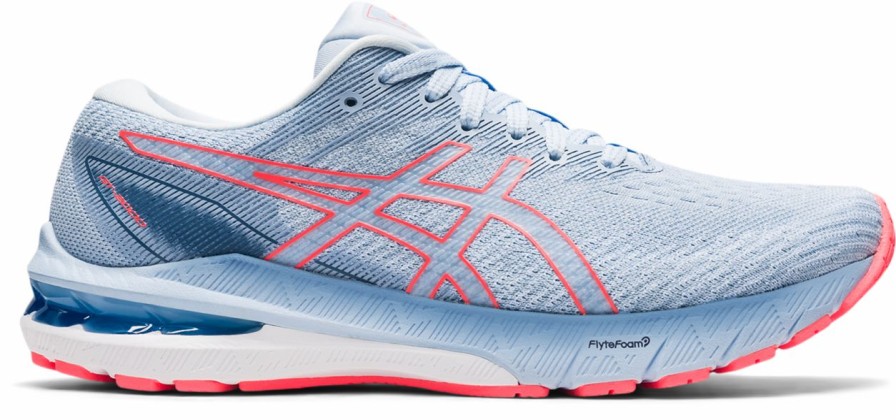 Footwear * | Asics Women'S Gt-2000 10 (401 Mist/Blazing Coral)