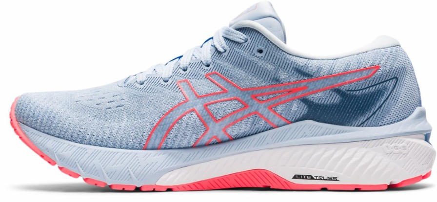 Footwear * | Asics Women'S Gt-2000 10 (401 Mist/Blazing Coral)