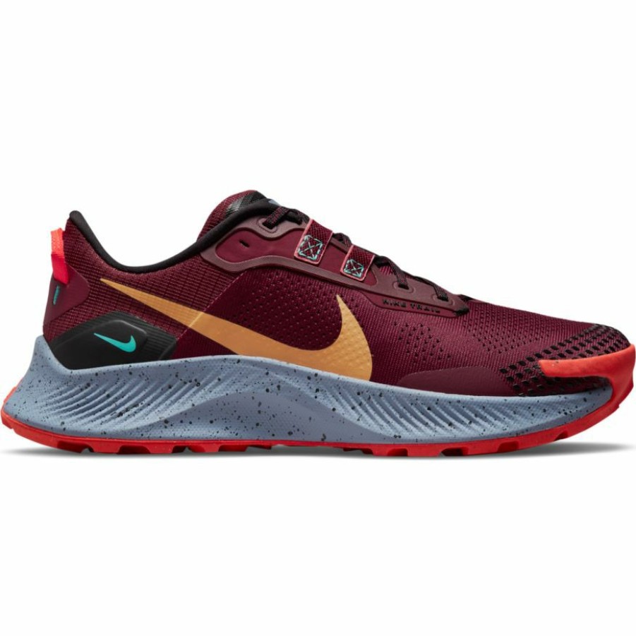 Footwear * | Nike Men'S Pegasus Trail 3 (600 Dark Beetroot/Wheat/Black/Bright Crimson)