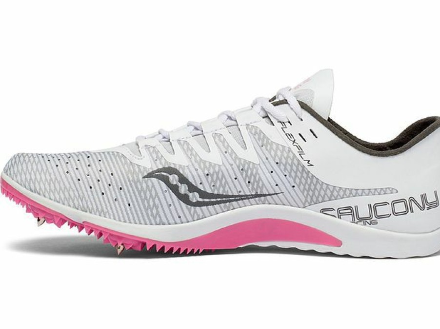 Footwear * | Saucony Women'S Endorphin 2 (4 White/Pink)